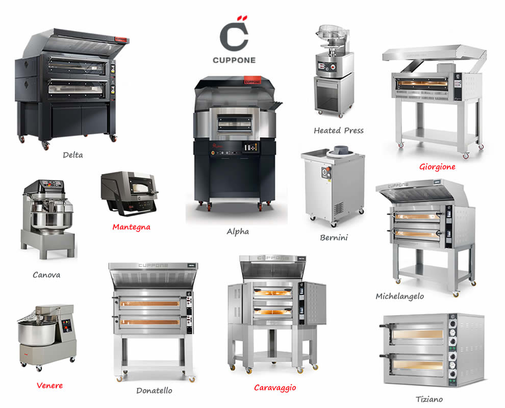 cuppone pizza equipment