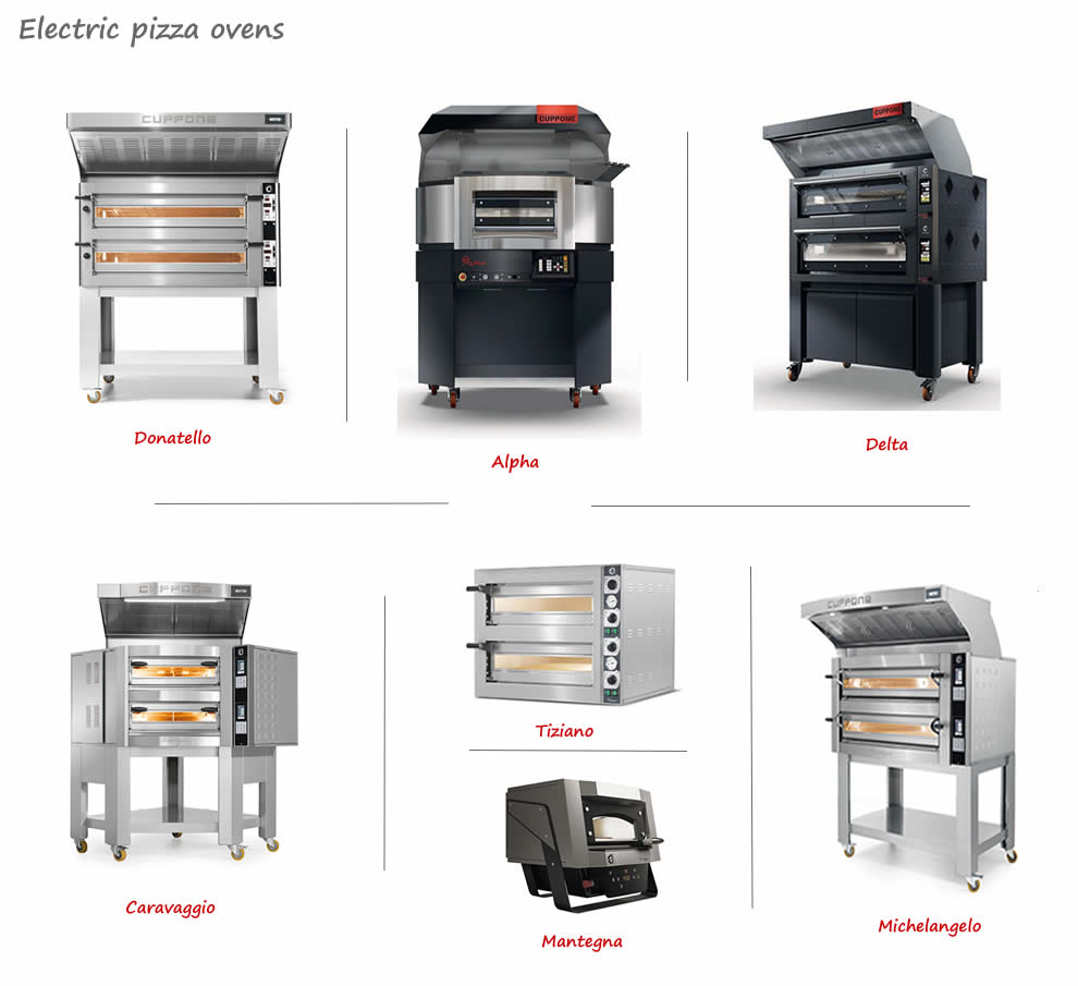 Electric pizza ovens