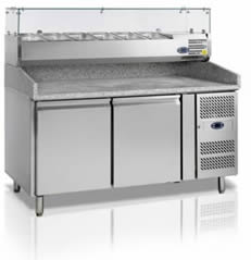 Tefcold PT1200 pizza preparation counter